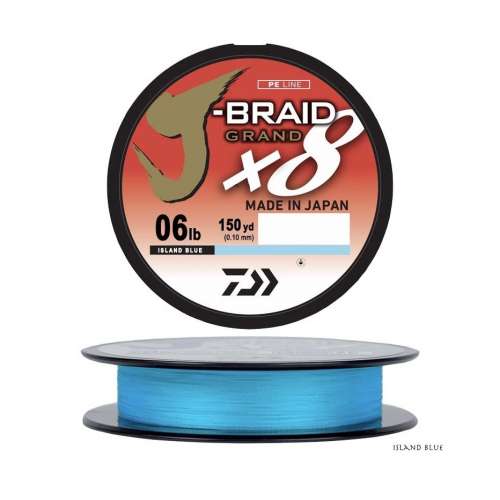 Daiwa J-BRAID GRAND X8 ISLAND BLUE